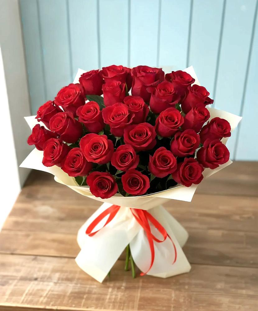 Букет 29 Красных роз в Пестриково