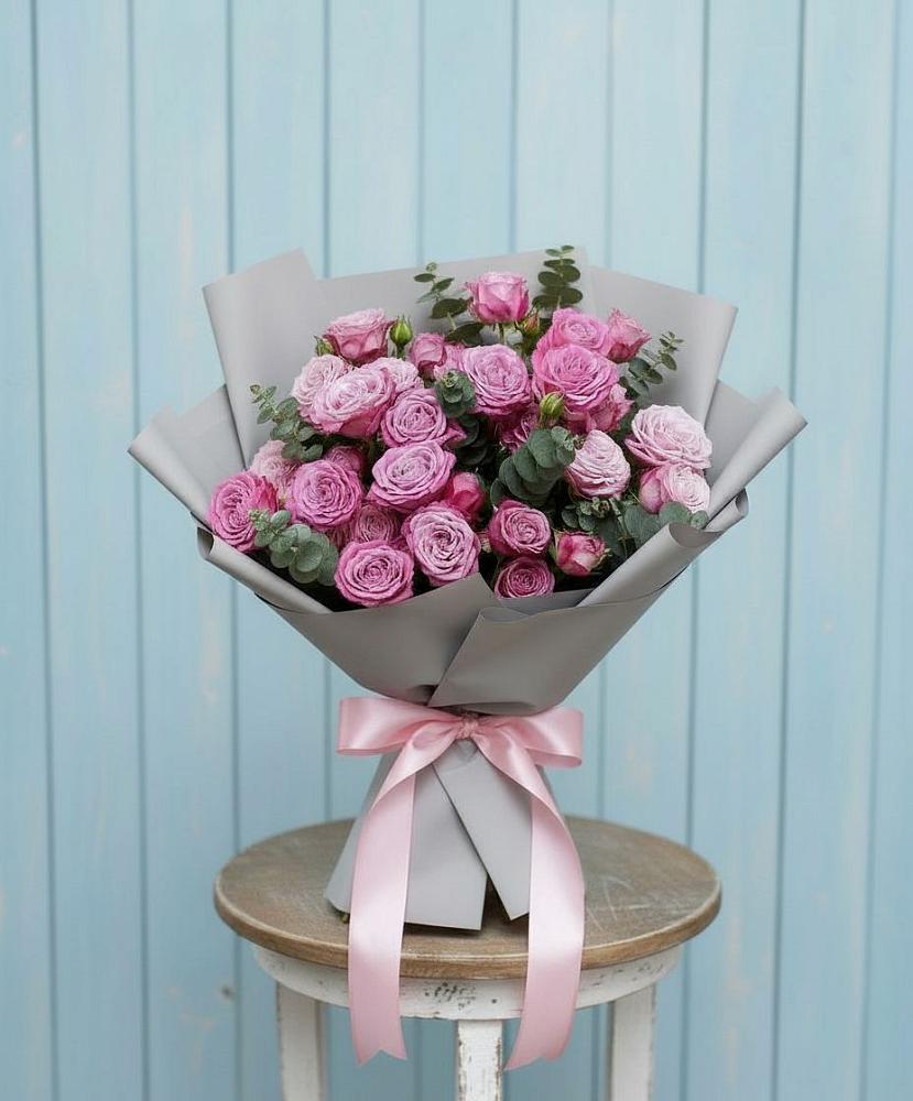 Букет цветов из: Розы в Пестриково