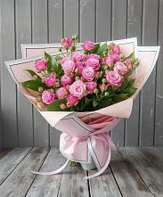 Букет Розовый кустик в Пестриково