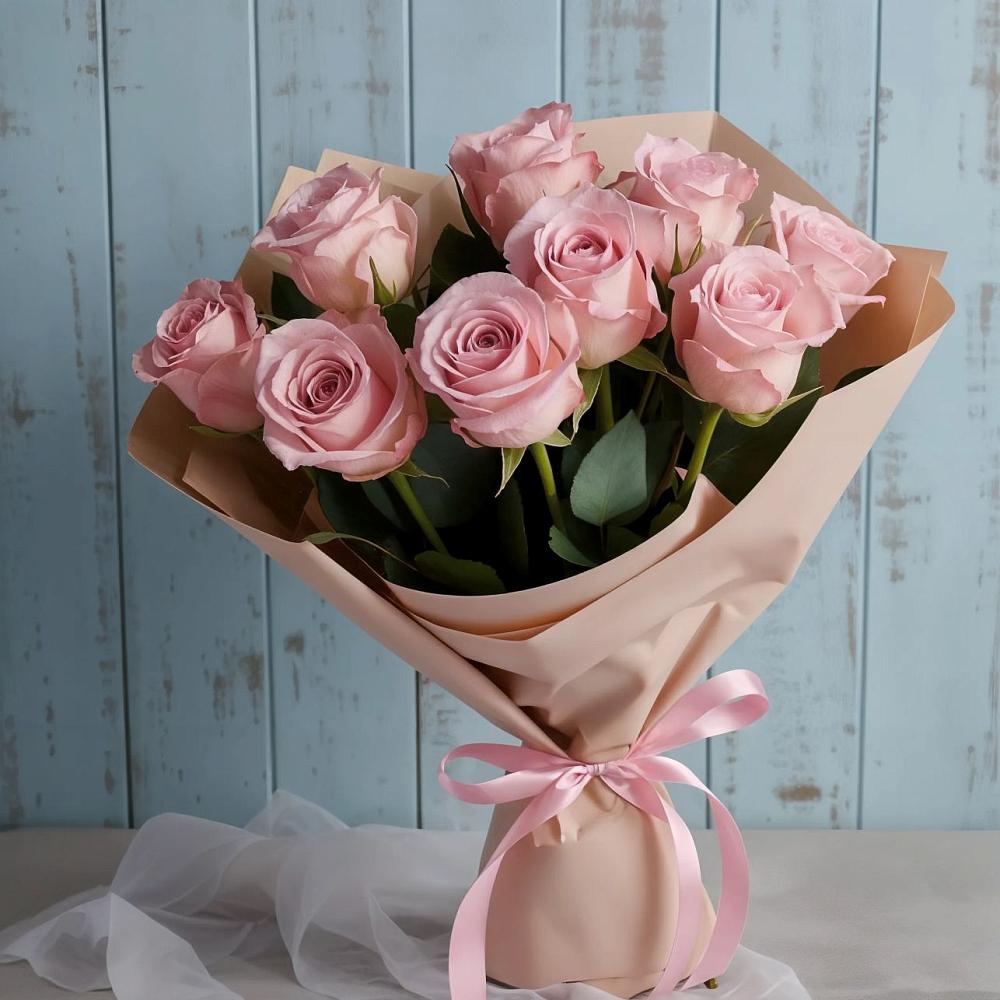 Букет цветов из: Розы в Пестриково