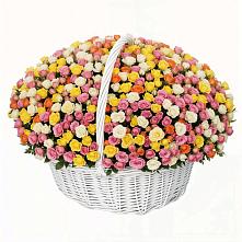 Премиум букет из: Розы #REPLACE_PRED# Пестриково