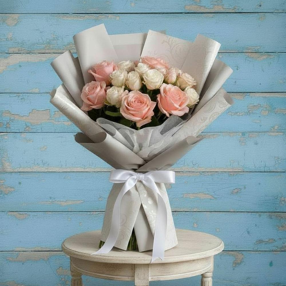 Букет цветов из: Розы в Пестриково