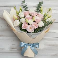 Букет цветов из:  Лизиантусы в Пестриково