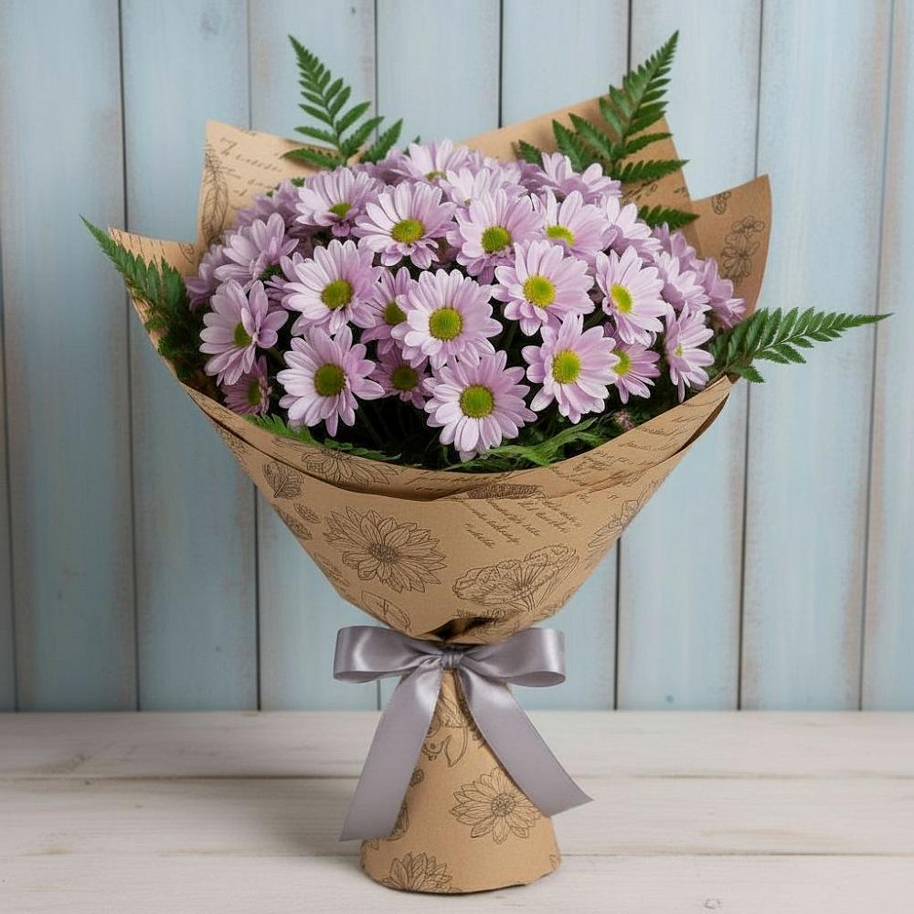 Букет цветов из: Хризантемы в Пестриково