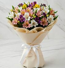 Букет цветов из:  Альстромерии #REPLACE_PRED# Пестриково