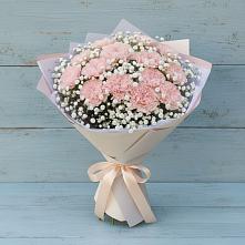 Букет цветов из:  Гвоздики в Пестриково