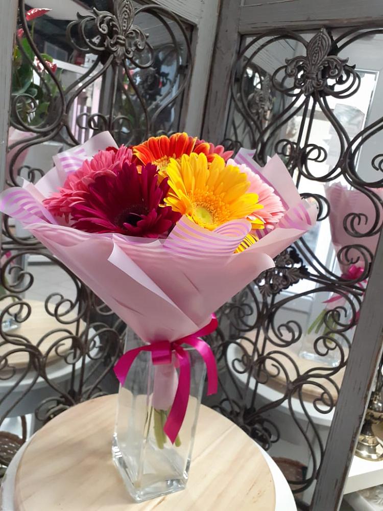 Букет цветов из: Герберы в Пестриково