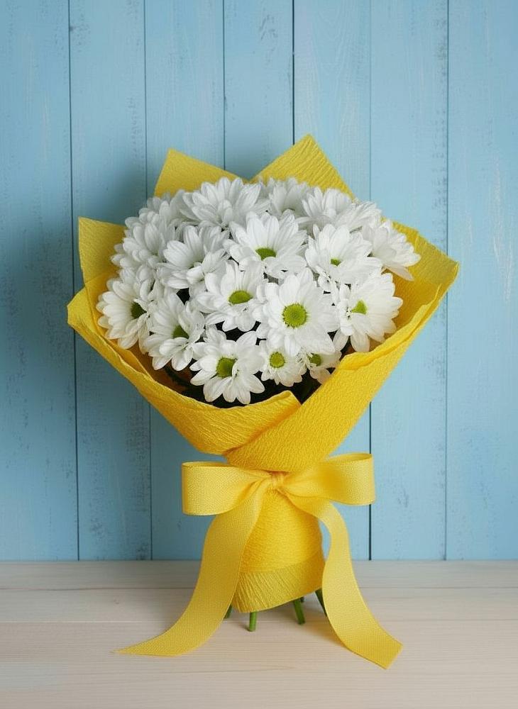 Букет цветов из: Хризантемы в Пестриково