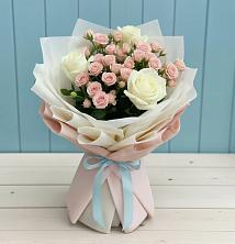 Букет цветов из:  Розы в Пестриково