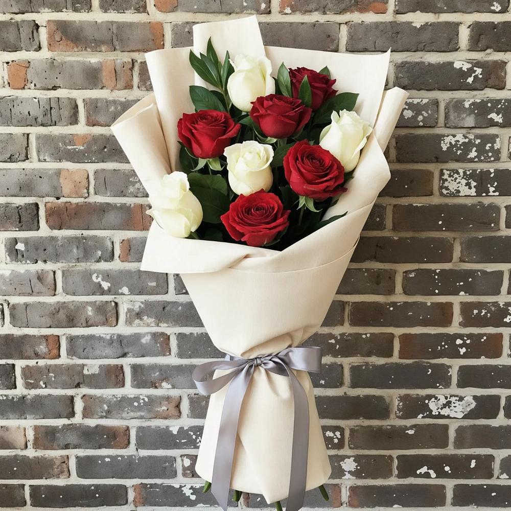 Букет цветов из: Розы в Пестриково