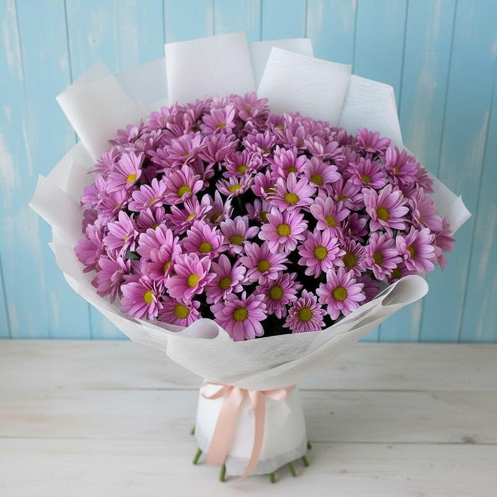 Букет цветов из: Хризантемы в Пестриково