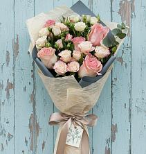 Букет цветов из:  Розы в Пестриково