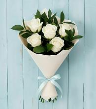 Букет цветов из:  Розы #REPLACE_PRED# Пестриково