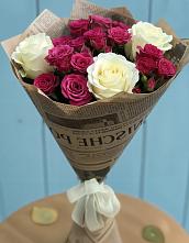 Букет цветов из:  Розы в Пестриково