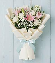 Букет цветов из:  Лилии в Пестриково