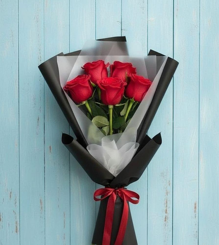 Букет цветов из: Розы в Пестриково