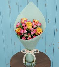 Букет цветов из:  Розы в Пестриково