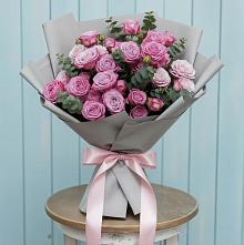 Букет цветов из:  Розы #REPLACE_PRED# Пестриково